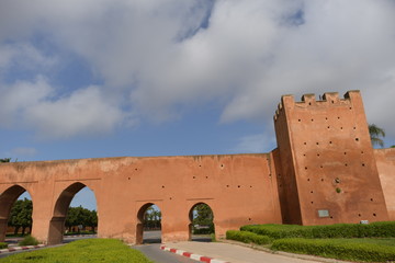 Historische Stadtmauer Rabat - Marokko
