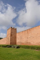 Historische Stadtmauer Rabat - Marokko