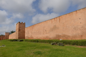 Historische Stadtmauer Rabat - Marokko