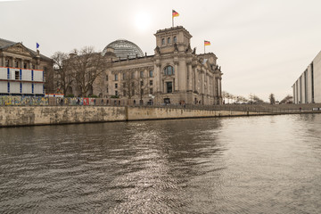 Regierungsviertel in Berlin