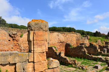 Ruine und Totenstadt Chellah in Rabat - Marokko