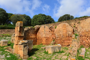 Ruine und Totenstadt Chellah in Rabat - Marokko