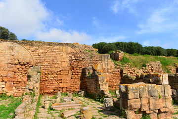 Ruine und Totenstadt Chellah in Rabat - Marokko