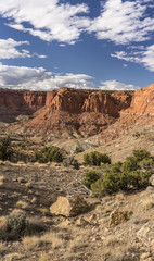 Chimney Rock Trail View