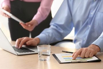 Young manager working in office, closeup © Africa Studio