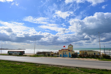 Fototapeta na wymiar Küstenlandschaft Marokko Region Tanger 