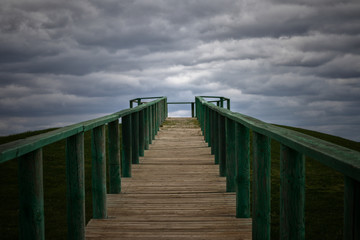 Obraz premium Pasarela al cielo 