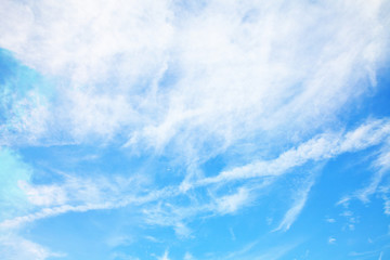 Sky clouds background.