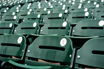 Obraz premium Baseball Stadium Seats