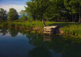 River and Reflection