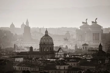 Papier Peint photo autocollant Rome Lever du soleil sur la montagne de Rome