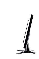 display monitor computer display on white background  hardware  desktop technology isolated
