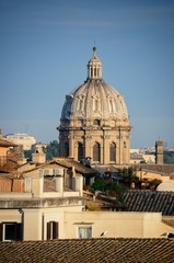 Obraz premium Rooftop view of Rome