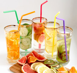 Water detox to cleanse the body