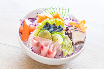 mixed sashimi set
