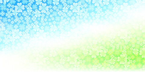 クローバー　葉　草　背景