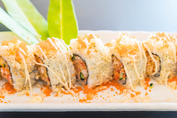 sushi roll maki tempura