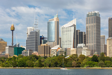 Fototapeta na wymiar Sydney Harbor Cityscape