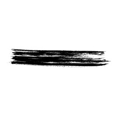 Ink vector brush strokes. Vector illustration. Grunge hand drawn watercolor texture.