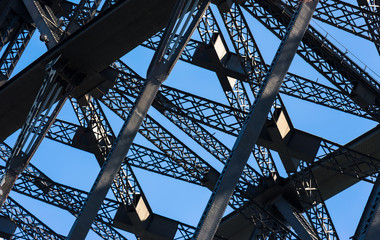 Sydney Harbor Bridge.