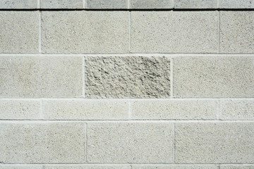 Obraz premium Stone wall texture. Cement block wall background