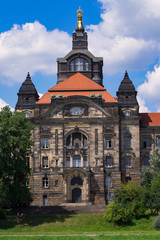 Obraz premium Innenministerium in Dresden