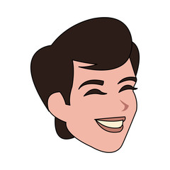 androgynous man icon image vector illustration design