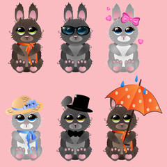 cute rabbits or bunnys
