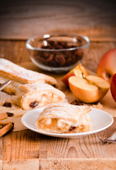 Apple strudel.