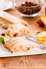 Apple strudel.