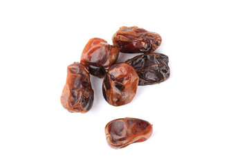 date fruit isolated on white background