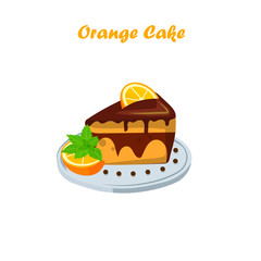 orange cake or pie