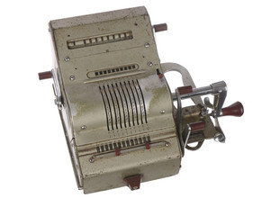 the old adding machine antique calculator meta mechanism