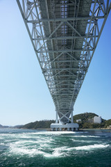 鳴門海峡春景色