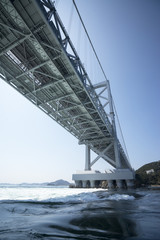 鳴門海峡春景色