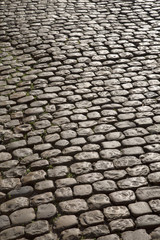 Cobblestone Street, Avignon, France