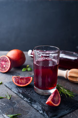 Sangria in glasses