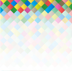 Colorful geometric abstract background vector 