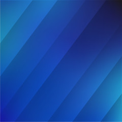 Obraz premium Blue geometric abstract background vector 