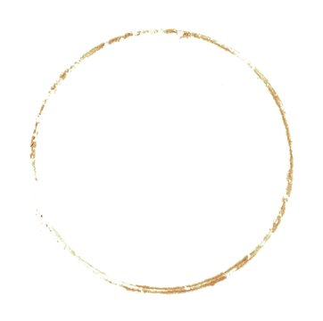 Isolierter brauner Kaffeefleck