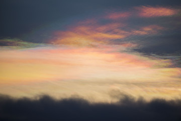 Cloud iridescence