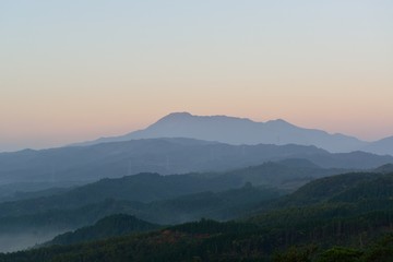 大船山登山（大船山と紅葉）