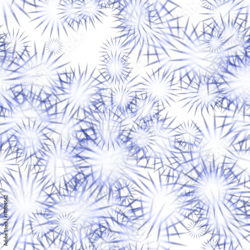 &ldquo;Blue spiky circles randomly generated background&rdquo; Stock photo and