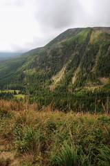 View of the rocky landscape