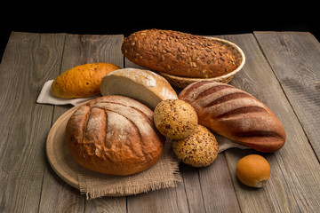 Obraz premium Fresh fragrant bread