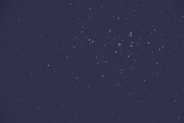 Fototapeta na wymiar Milky way stars on a dark cosmos sky. 