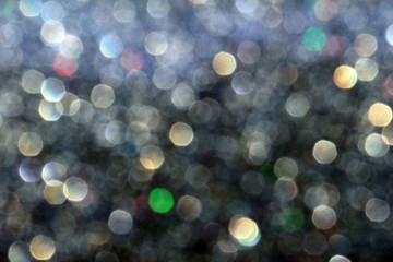 Sparkling bokeh abstract background