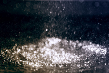 Water background / Water is a transparent and nearly colorless chemical substance that is the main constituent of Earth's streams, lakes, and oceans, and the fluids of most living