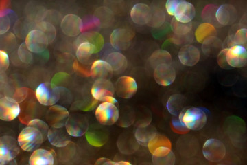 Sparkling bokeh abstract background