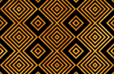 Geometrical golden pattern.